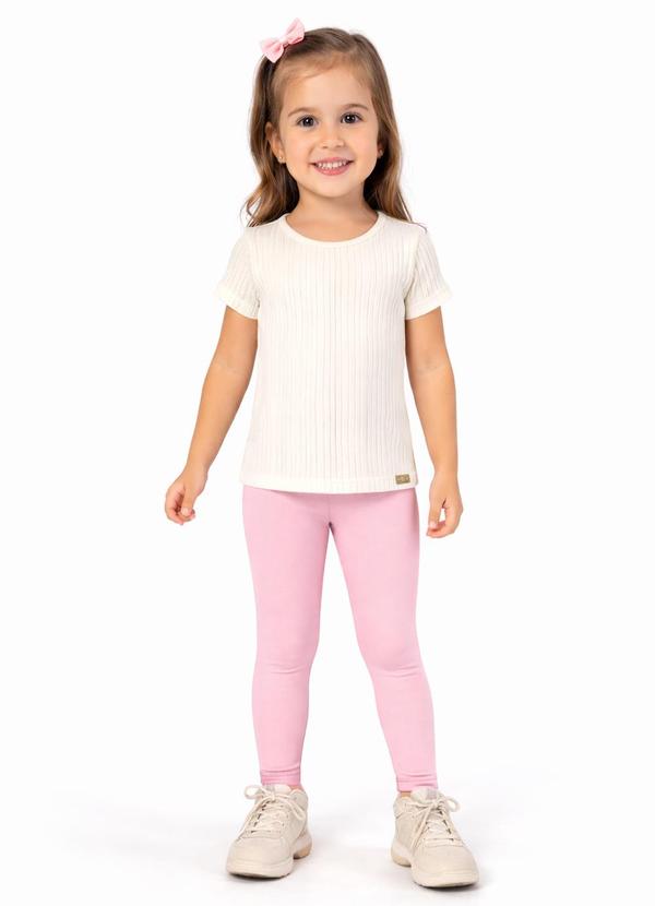 Legging Cotton Leve Rosa