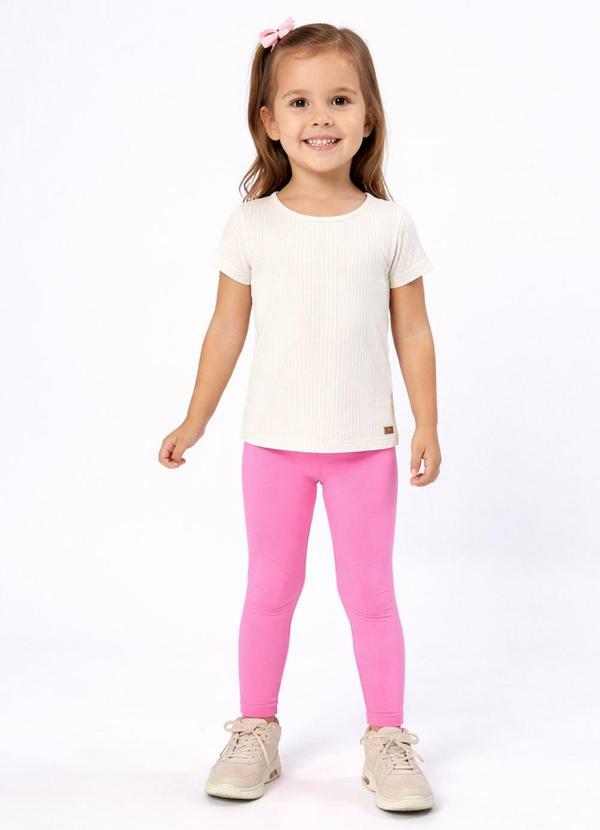 Legging Cotton Leve Rosa