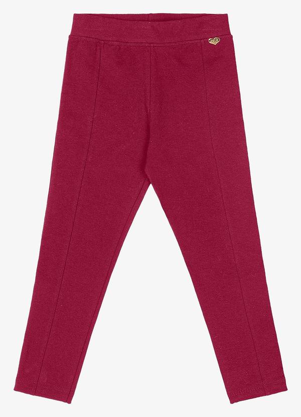 Vista 2 Legging Infantil Bengaline Rosa Trick Nick Trick Nick