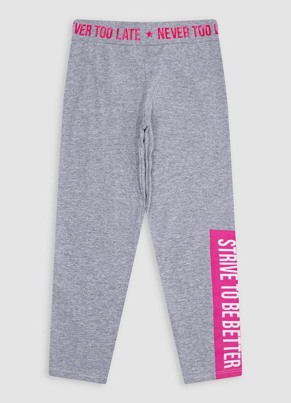 Vista 2 Legging Infantil Cotton Yend'S Kids Azul Turminha Turminha