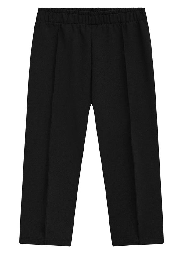 Vista 2 Legging Infantil em Suplex Preto Duduka Duduka