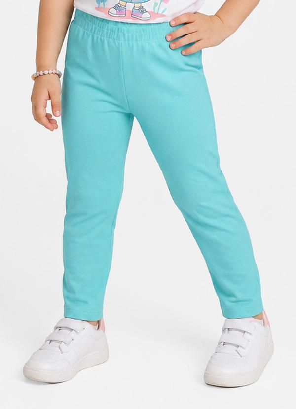 Legging Infantil Feminina Azul