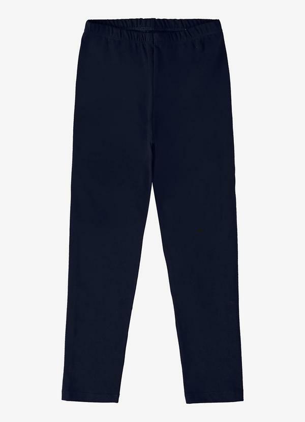 Vista 2 Legging Infantil Menina Básico Azul Rovi Kids Rovi Kids