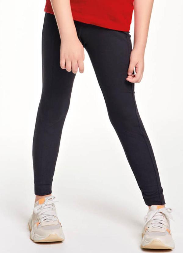 Legging Infantil Feminina Preto