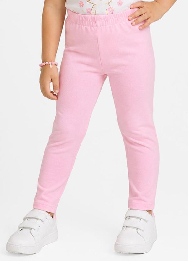 Legging Infantil Feminina Rosa