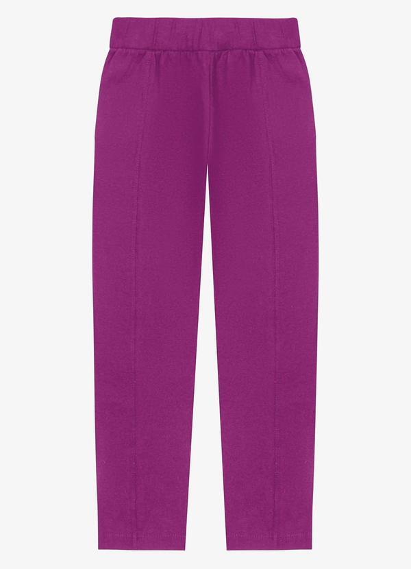 Vista 2 Legging Infantil Feminina Roxo Trick Nick Trick Nick