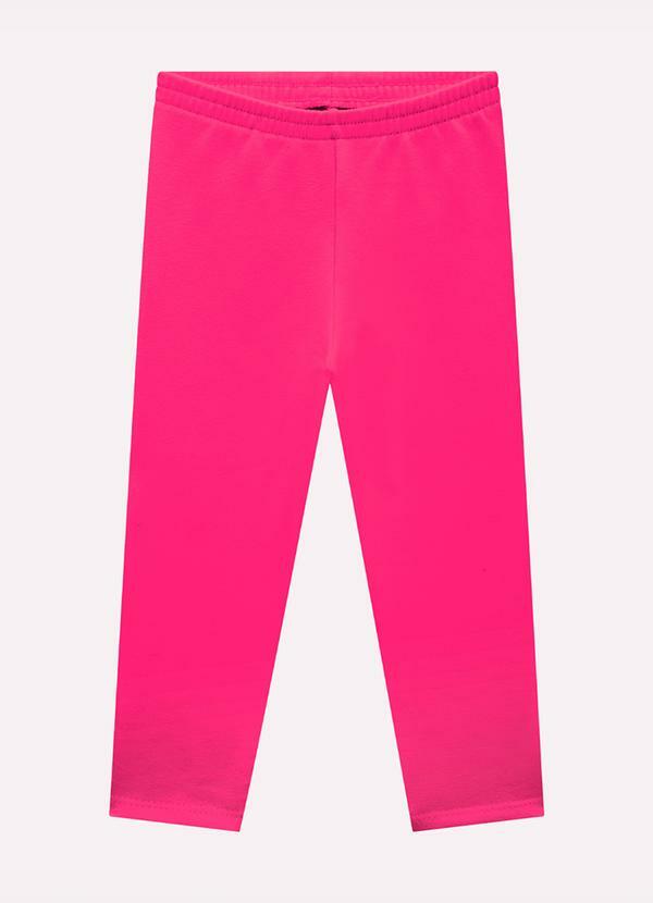 Legging Infantil Menina Básica Rosa