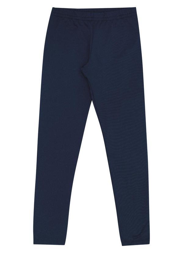Vista 2 Legging Infantil Menina Malha Térmica Marinho Pulla Bulla Pulla Bulla