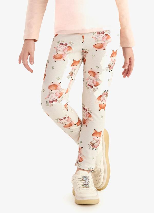 Legging Malha Soft Touch Bege