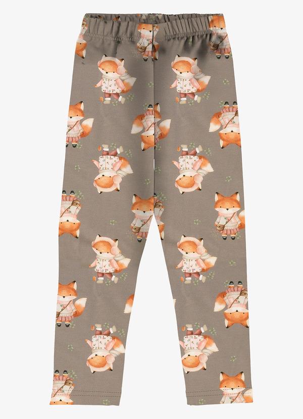 Legging Malha Soft Touch Marrom