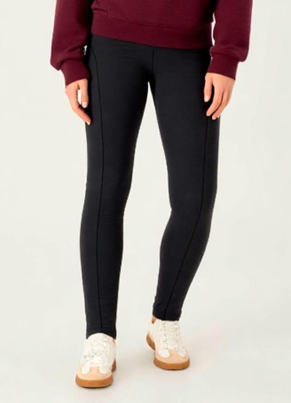 Legging Molecotton sem Felpa Preto