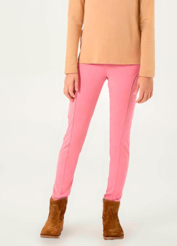 Legging Molecotton sem Felpa Rosa