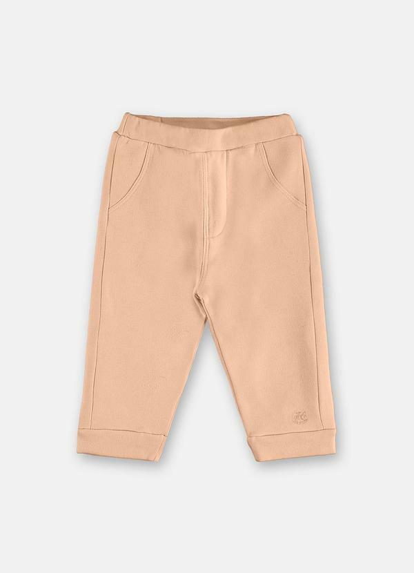 Calça Bebê Unissex Soft Bege