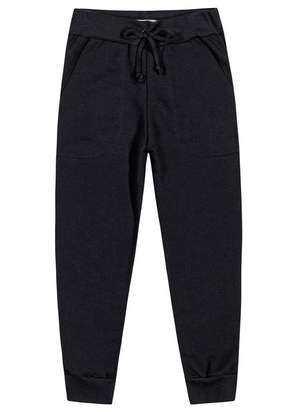 Calça Infantil Menina Molecotton Preto