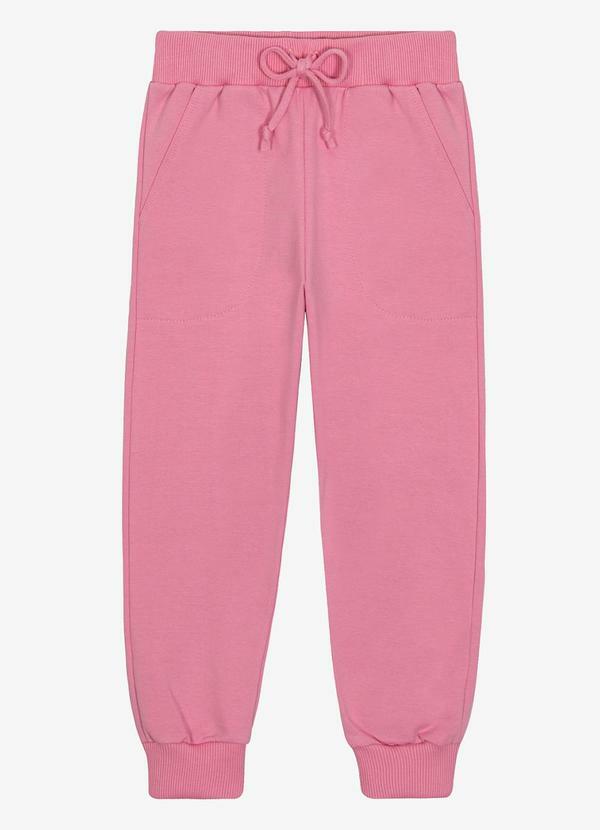 Calça Infantil Feminina Molecotton Rosa