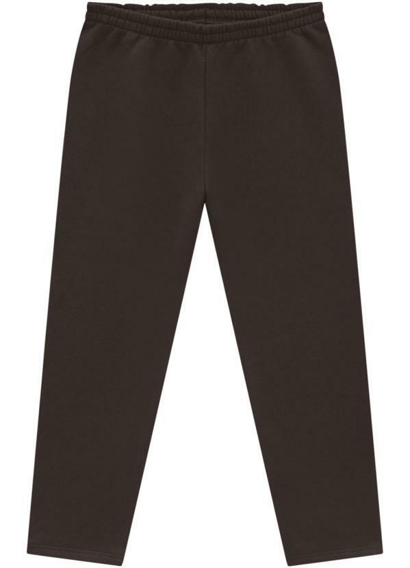 Vista 2 Calça Menina Marrom Kyly Kyly