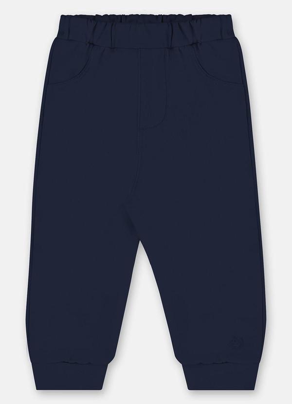 Vista 2 Calça Bebê em Molecotton Azul Up Baby Up Baby