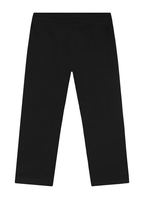 Vista 2 Calça Capri Infantil Preto Duduka Duduka