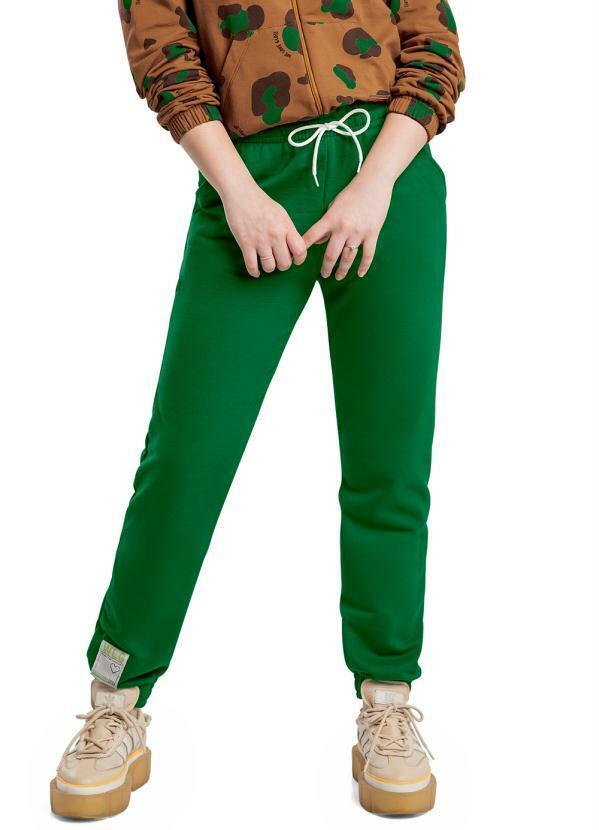 Vista 2 Calça Clochard Juvenil Menina Verde Gloss Gloss