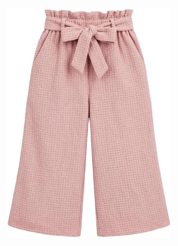 Calça Clochard Wide Leg Rosê