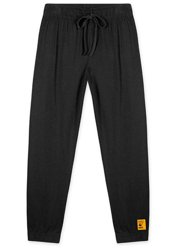 Vista 2 Calça com Aroma Infantil Feminina Preto Marisol Marisol