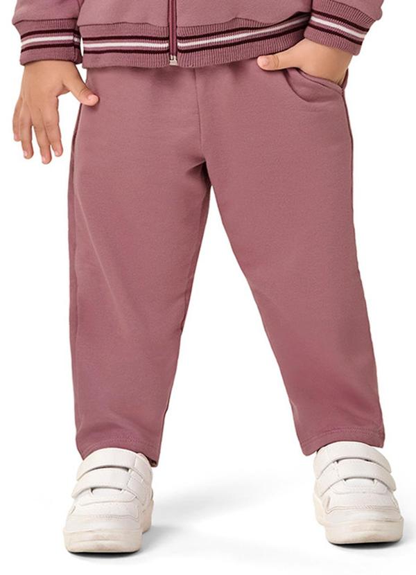 Calça Infantil Menina Molecotton Rosa