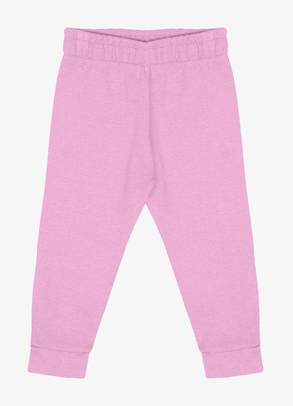 Calça Infantil Suedine Baby Rosa