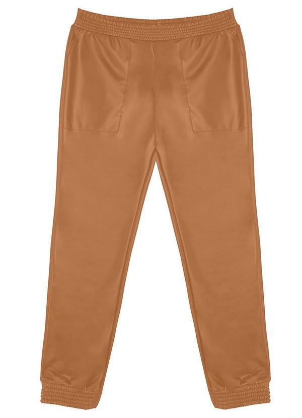 Calça Jogger Cirre Juvenil Marrom