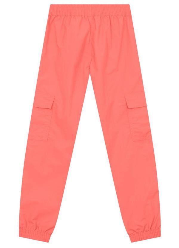 Calça Jogger Infantil Menina Salmão