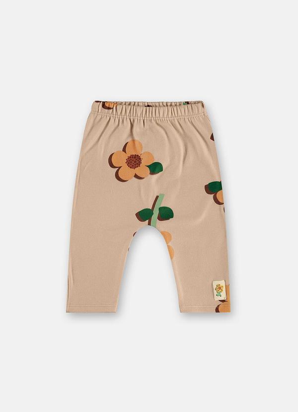 Calça Malha Peluciada Marrom
