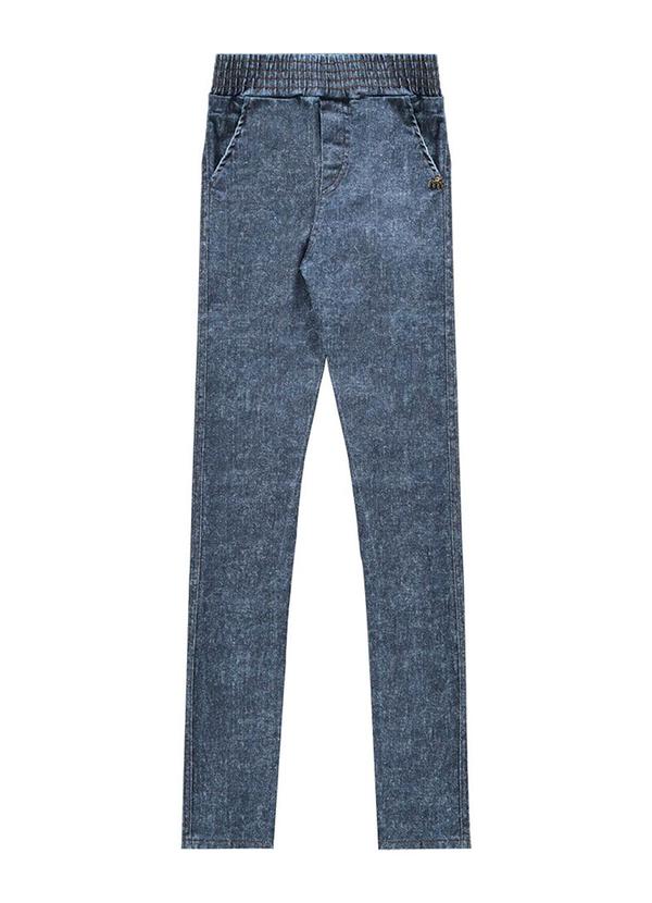 Calça Menina em Jeans Trancoso Azul