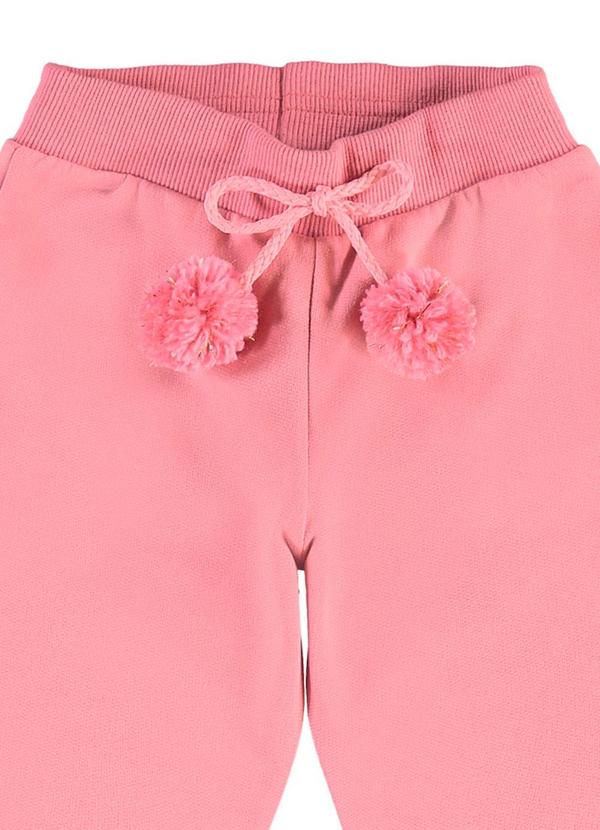 Calça Moletom Rosa