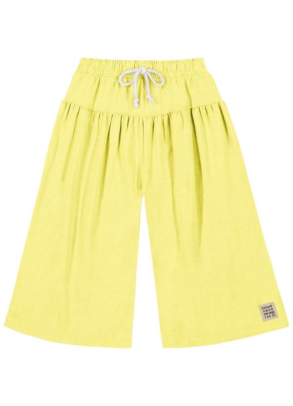 Vista 2 Calça Pantacourt Infantil Verde Trick Nick Trick Nick