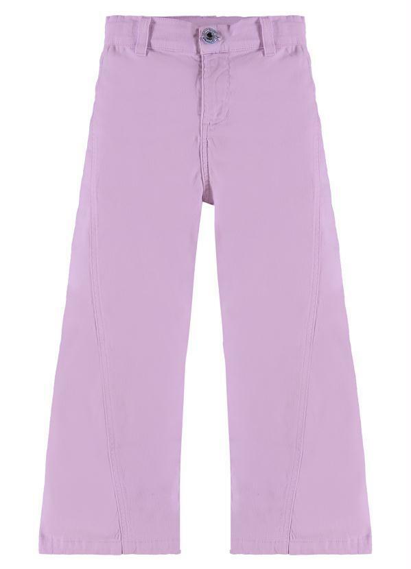 Calça Sarja Infantil Menina Roxo