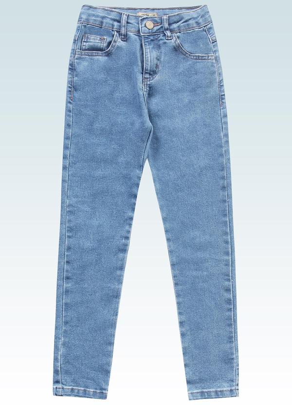Calça Skinny Jeans Azul