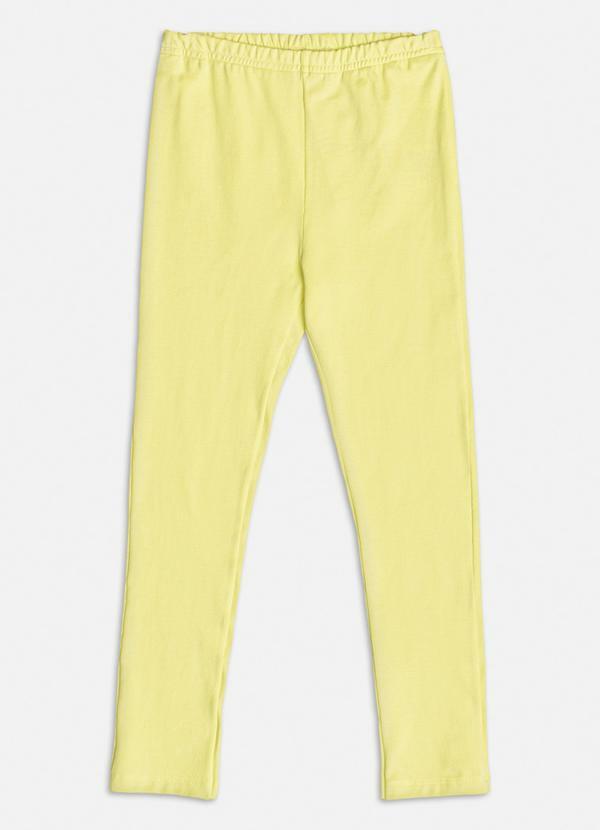 Legging Básica Amarelo Manteiga Amarelo