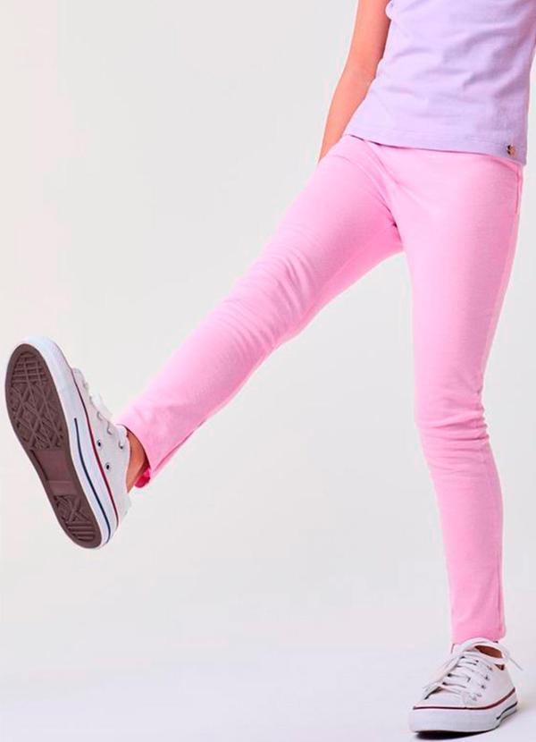 Legging Básica Rosa Baby Rosa