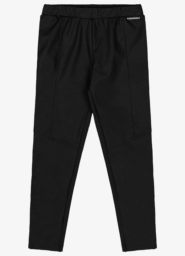 Vista 2 Legging Infantil Preto Milon Milon