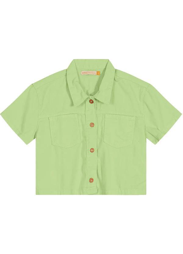 Vista 2 Camisa Verde Carinhoso Carinhoso