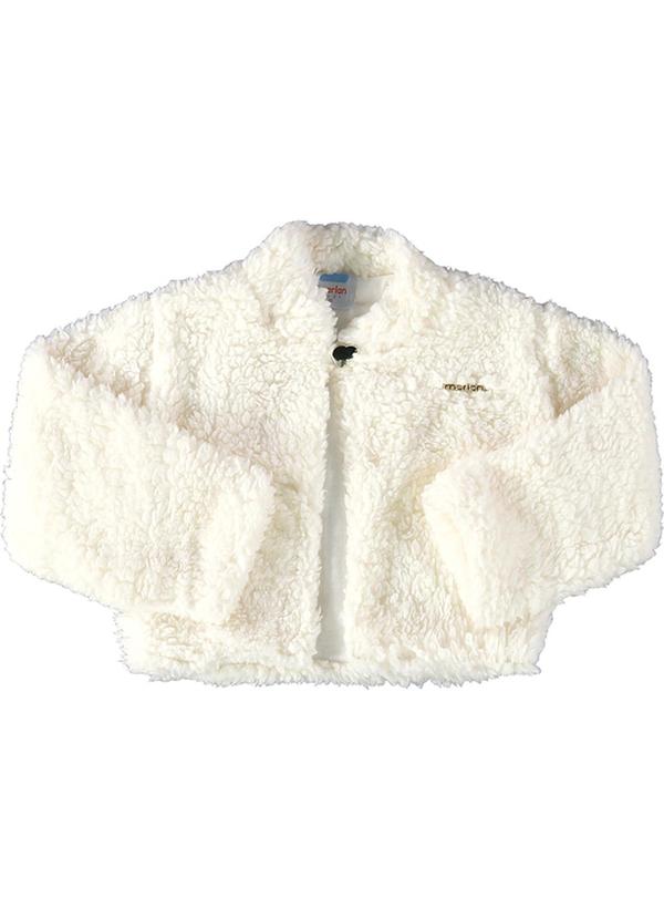 Casaco Bebê Menina Pelo Sherpa Baby Bege