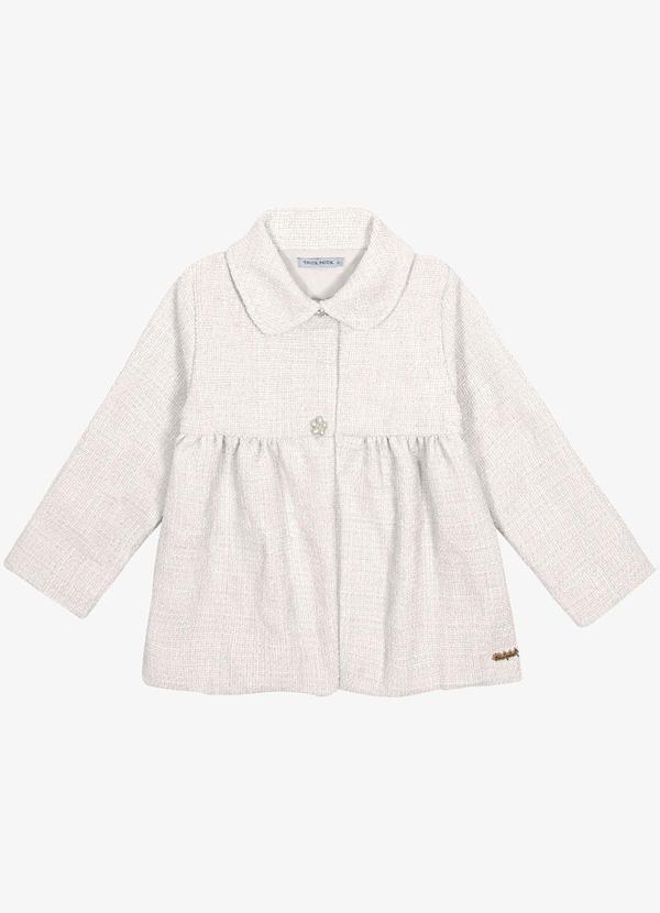 Casaco Feminino Tweed Bege