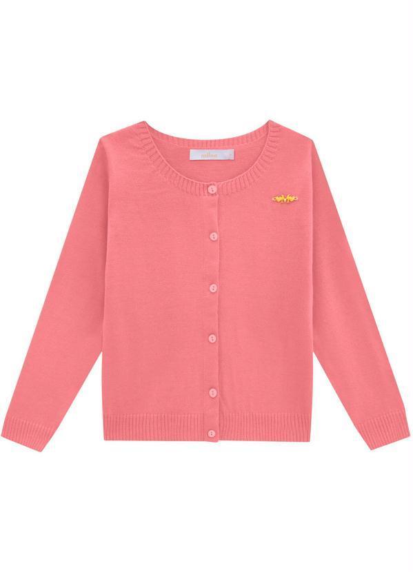 Casaco Infantil Menina Rosa