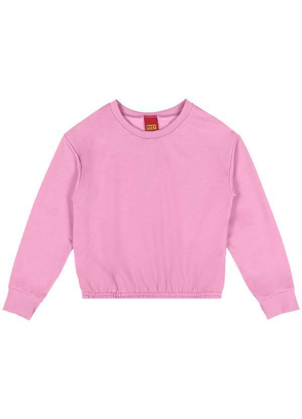 Vista 2 Casaco Infantil Menina Rosa Kyly Kyly