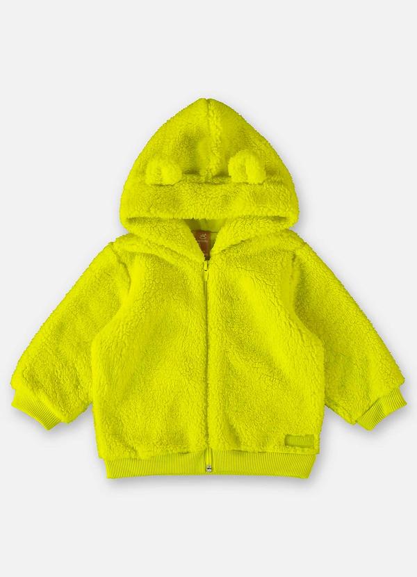 Casaco Unissex para Bebê Amarelo