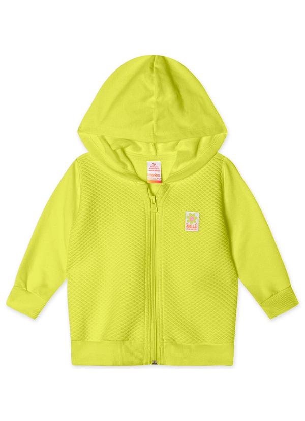 Jaqueta com Capuz Infantil Verde