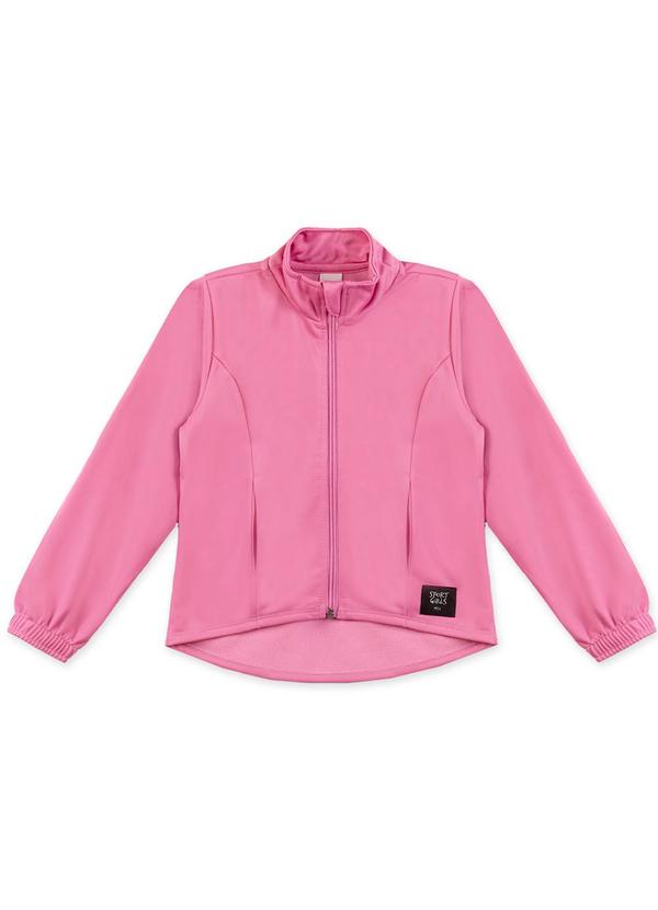 Jaqueta Moletom Infantil Feminina Marisol Rosa