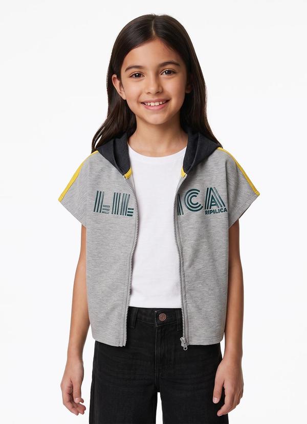 Poncho Cinza