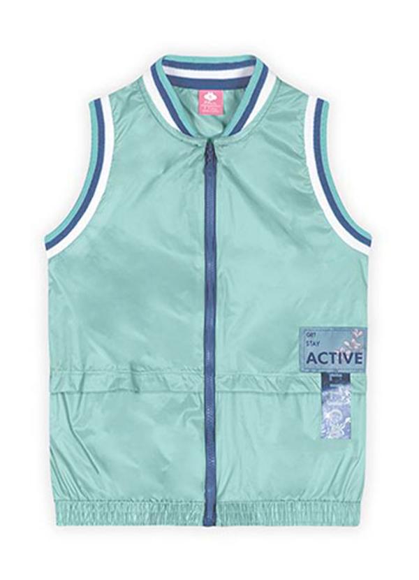 Colete Infantil Feminino Azul