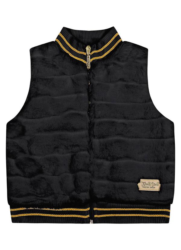 Vista 2 Colete Infantil Preto Trick Nick Trick Nick