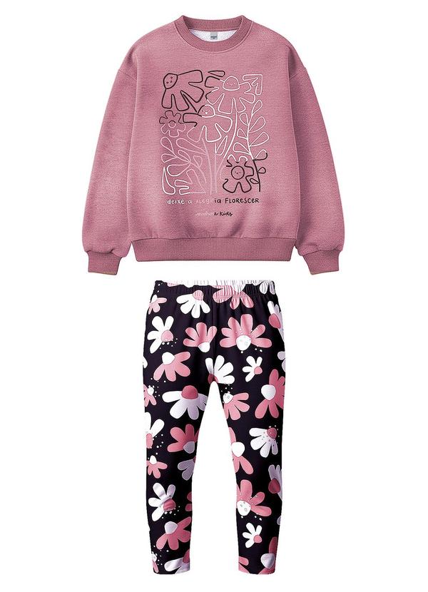 Conjunto Alegria Florescer Rosê